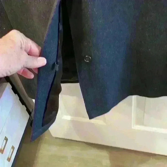 Hughes Hatcher VTG Wool Single Breasted Mens Overcoat , Custom see measurements - Picture 6 of 12